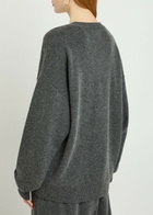 Extreme Cashmere N°459 Jonah V-neck Cashmere-blend Cardigan - Dark Grey - One Size