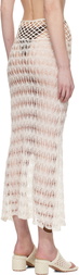 Isa Boulder Off-White Lace Maxi Skirt