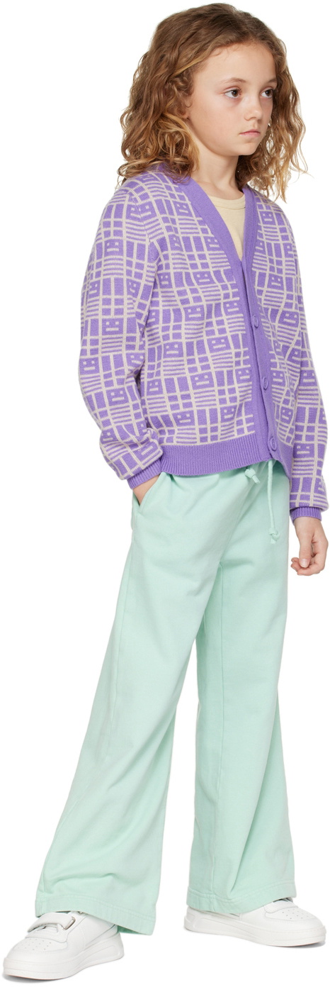 Acne Studios Kids Green Patch Sweatpants