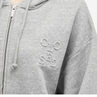 Closed Women's Zip Up Hoodie in Grey