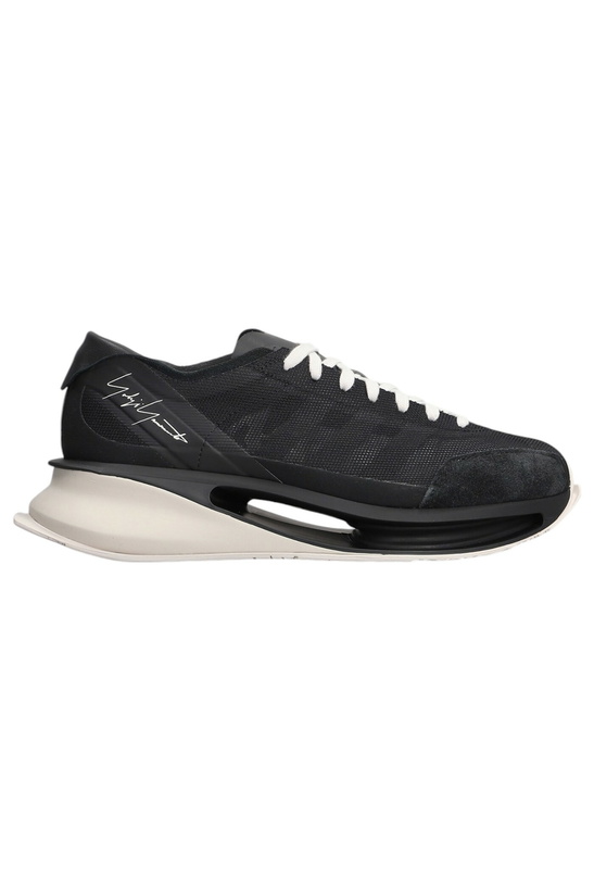 Photo: Y-3 S Gendo Run Sneakers In Black Suede And Fabric