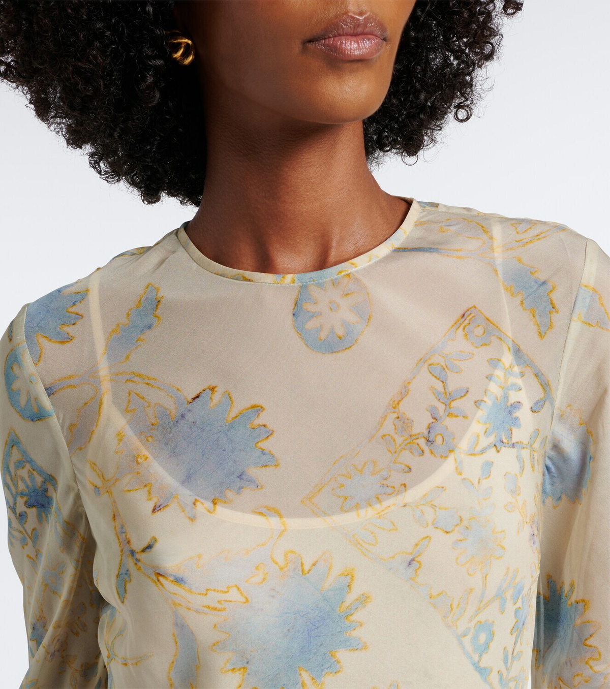 SIR Cecile printed maxi dress
