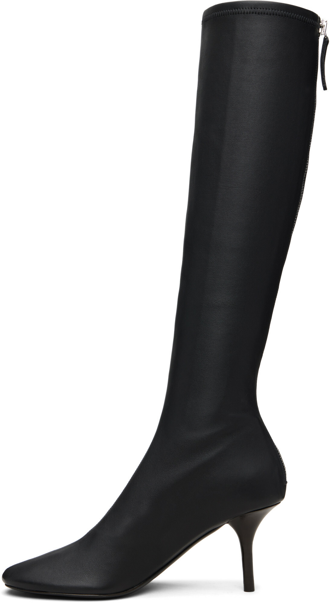 Acne Studios Black High Leather Boots