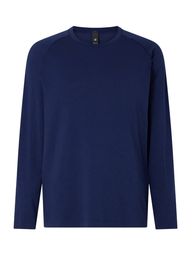 Photo: Lululemon - Metal Vent Tech 2.5 Stretch-Mesh T-Shirt - Blue