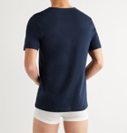 HUGO BOSS - Three-Pack Cotton-Jersey T-Shirts - Blue