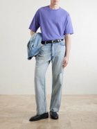 Auralee - Organic Cotton-Jersey T-Shirt - Purple