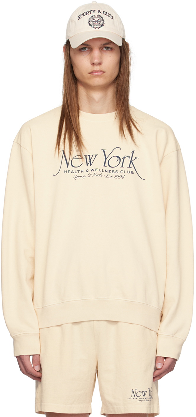 Sporty & Rich Off-White NY 94 Sweatshirt Sporty & Rich