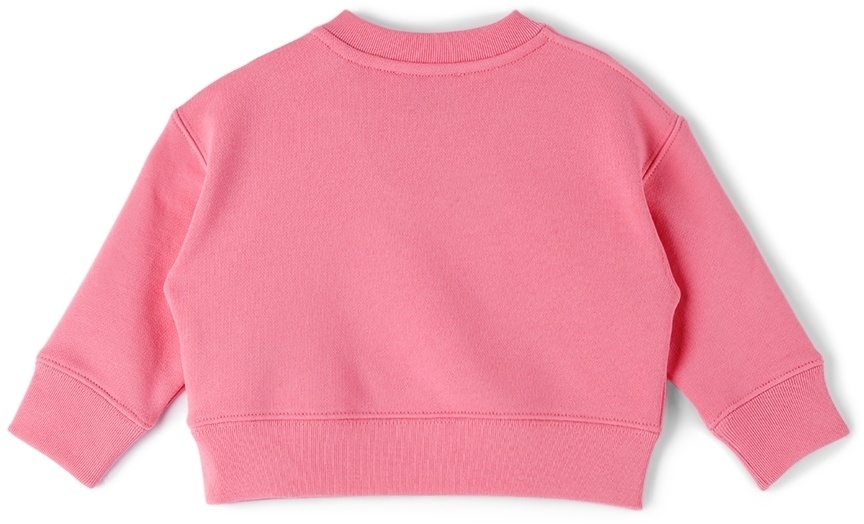 Burberry Baby Pink Floral Logo Sweater Burberry