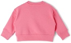 Burberry Baby Pink Floral Logo Sweater