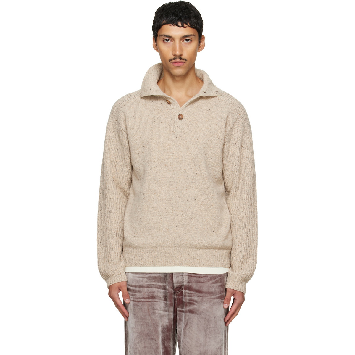 Isabel Marant Beige Ken Polo