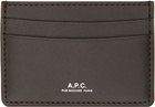 A.P.C. Brown André Card Holder