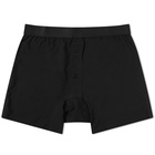 Comme des Garçons SHIRT Men's Sunspel Button Boxer in Black