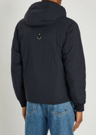 Moose Knuckles Northdale Hooded Shell Jacket Navy