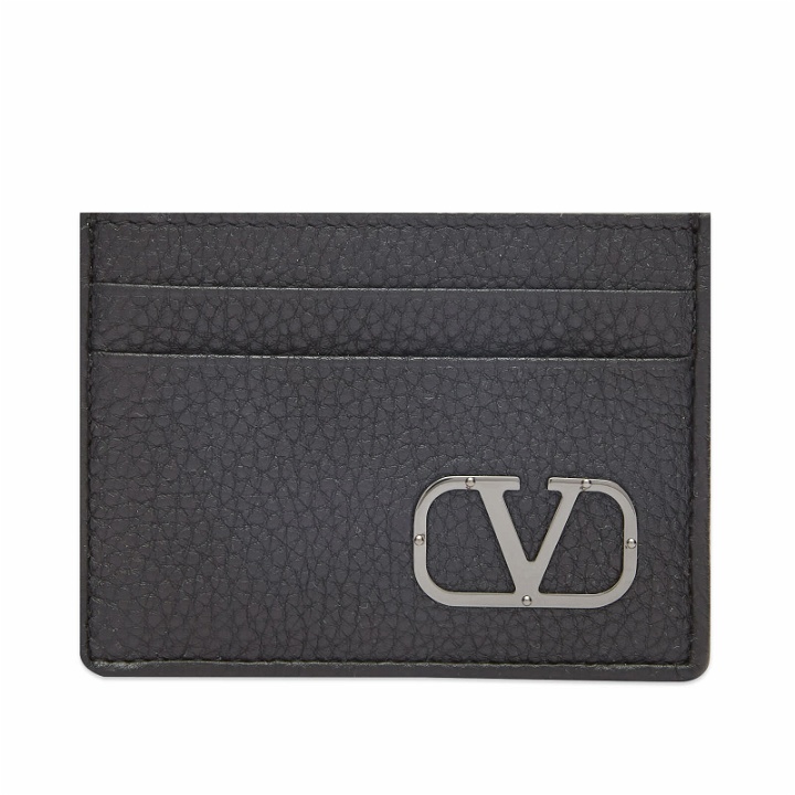 Photo: Valentino Men's Card Holder in Black