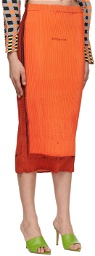Julia Heuer Orange Ekke Skirt