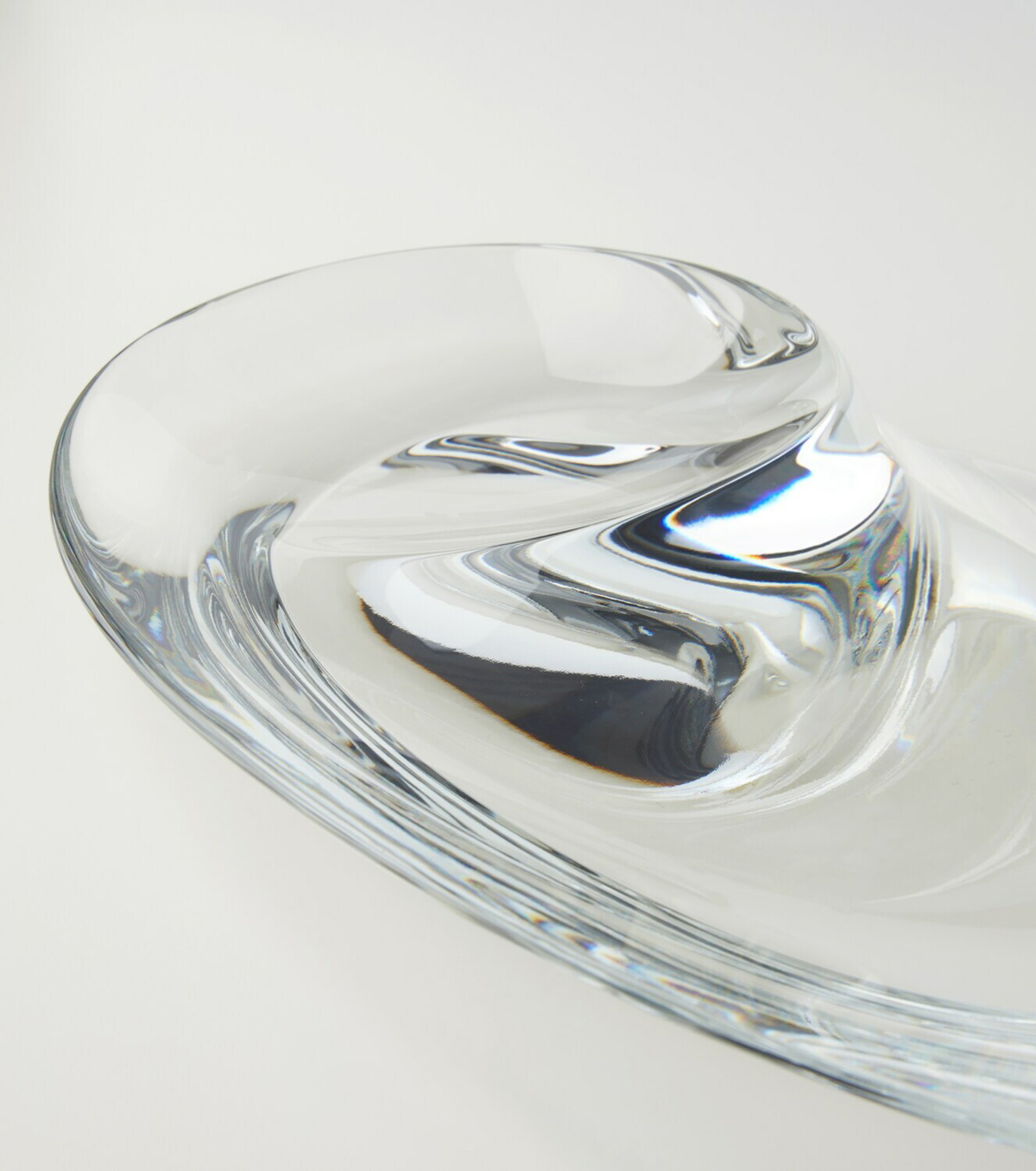 Zaha Hadid Design Swirl crystal bowl