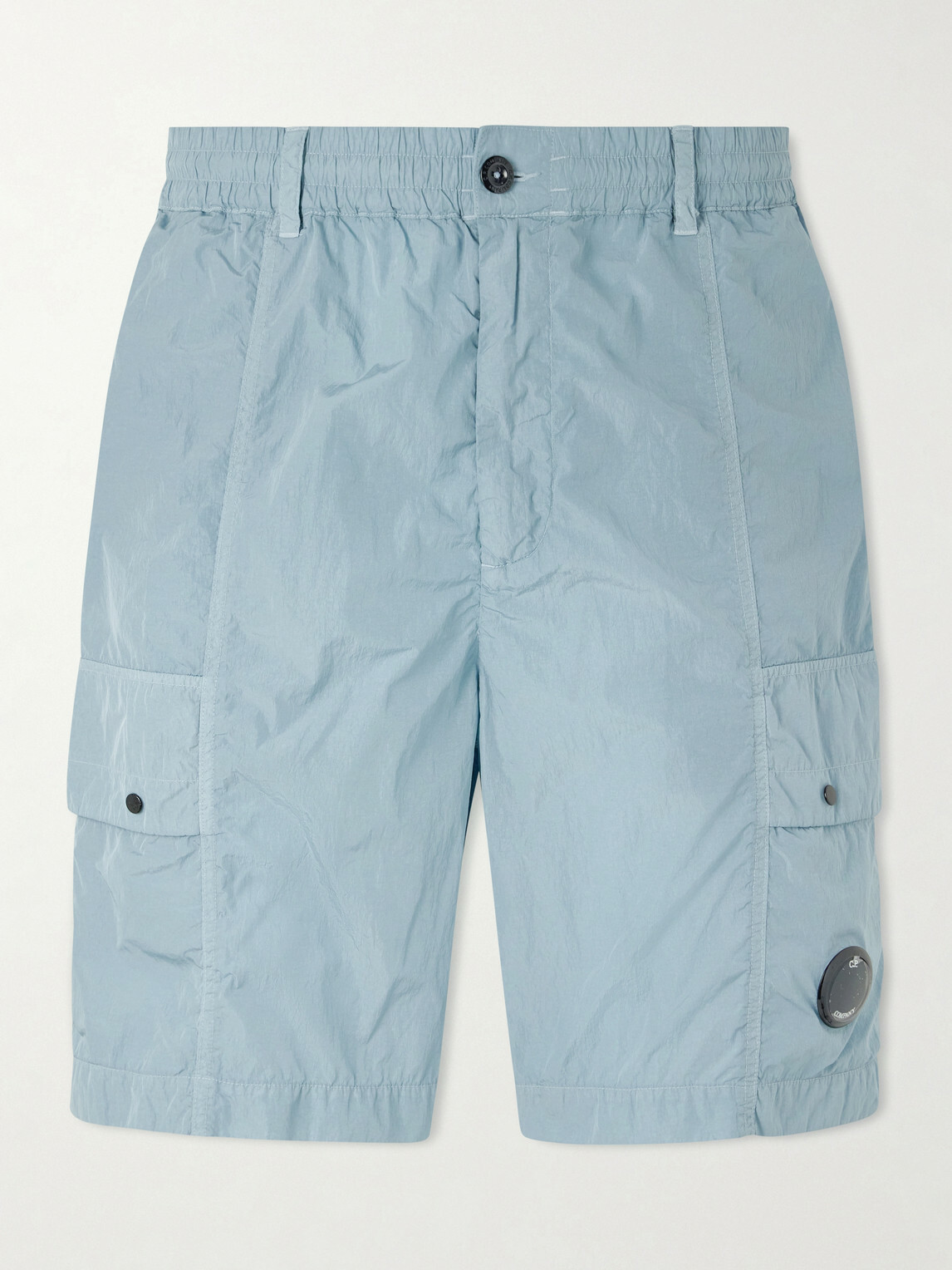 C.P. Company - Straight-Leg Nylon Cargo Shorts - Blue
