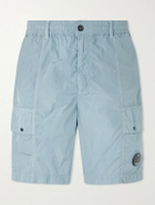 C.P. Company - Straight-Leg Nylon Cargo Shorts - Blue