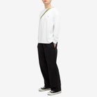 Danton Men's Long Sleeve Logo T-Shirt in White