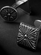 BUCCELLATI - Rouche Silver Cufflinks