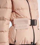Moncler Grenoble Bouquetin belted hooded down ski jacket