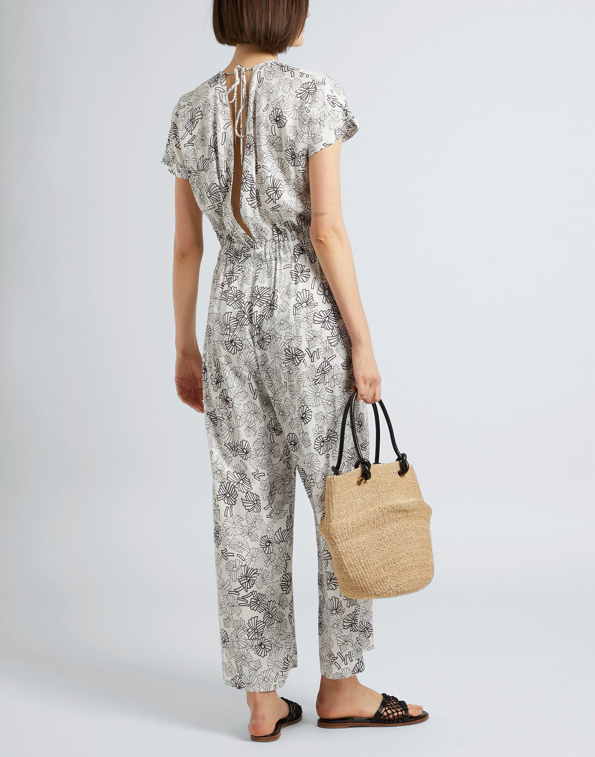 Peserico Easy Womens Jumpsuit in White