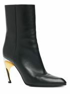 ALEXANDER MCQUEEN - 95mm Armadillo Leather Boots