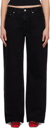 Paris Georgia Black Baggy Jeans
