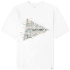 and wander Men's Noizy Logo T-Shirt in White
