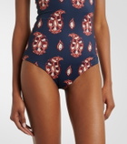 Johanna Ortiz Printed swimsuit