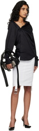 HODAKOVA Black Asymmetric Shirt