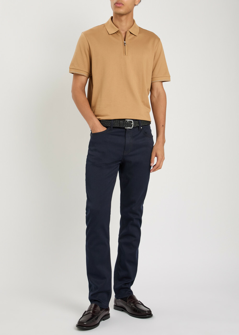 Boss Delaware Slim-straight Jeans Navy