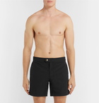 TOM FORD - Slim-Fit Mid-Length Swim Shorts - Men - Black