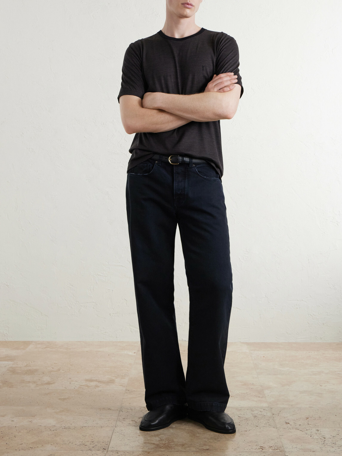Massimo Alba - Oceano Straight-Leg Cotton Trousers - Blue