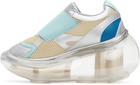 I'm Sorry by Petra Collins SSENSE Exclusive Off-White & Blue JennyFax Edition Bubble Sneakers
