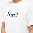 Foret Men's Resin Multi T-Shirt in White/Blue