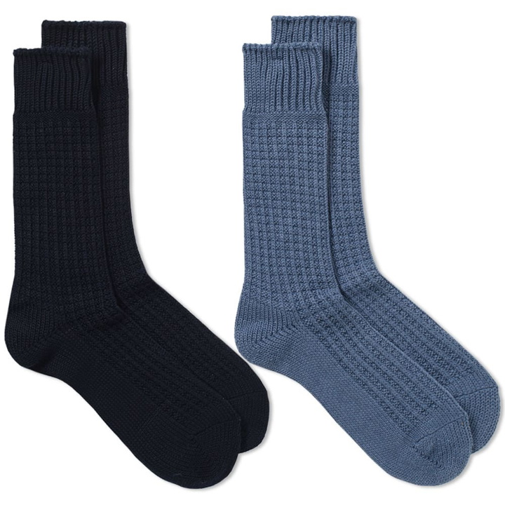 Photo: Anonymous Ism Thermal Crew Sock - 2 Pack Multi