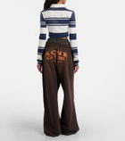 Acne Studios Layered cotton sweatpants