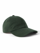 Loro Piana - Logo-Embroidered Storm System® Baby Cashmere Baseball Cap - Green