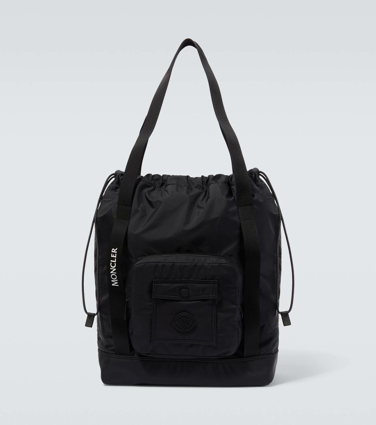 Moncler Makaio leather-trimmed tote bag Moncler