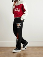 Local Authority LA - Sex Drive Logo-Print Cotton-Jersey Sweatpants - Black