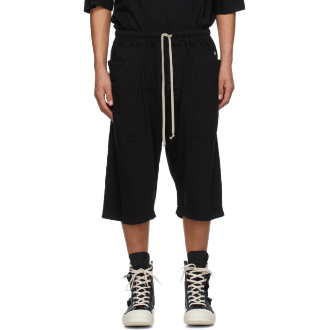 Photo: Rick Owens Drkshdw SSENSE Exclusive Black MT Shorts