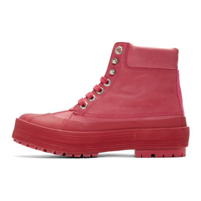 Jacquemus Pink Les Meuniers Hautes Boots Jacquemus