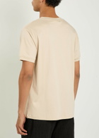 Raith Crew-neck Cotton T-shirt Beige