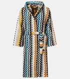 Missoni Zigzag cotton terry bathrobe