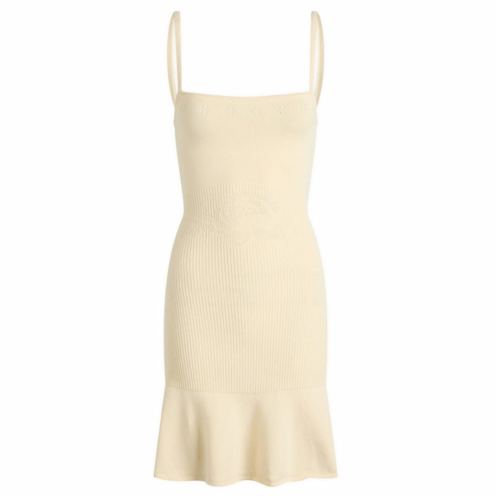 Photo: Peachy Den Women's Marie Knit Mini Dress in Cream
