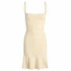 Peachy Den Women's Marie Knit Mini Dress in Cream