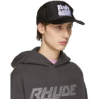 Rhude Black Paradise Trucker Hat