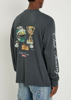 Club 1984 Racing Printed Cotton top Grey