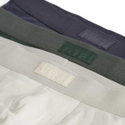 SKIMS Men's 3” Boxer Brief 3-Pack in Blue Black Multi